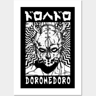 Nikaido - DOROHEDORO - Manga Anime Design V2 Posters and Art